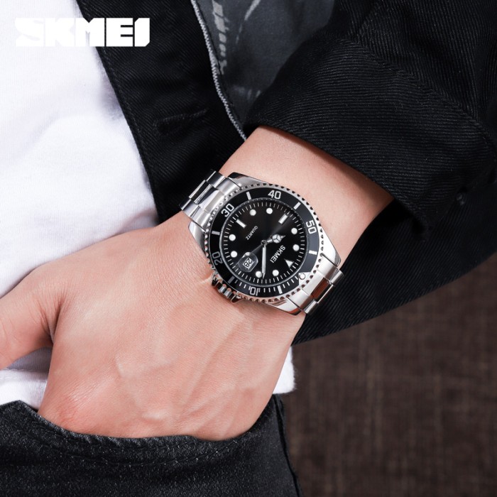 Годинник Skmei 1779SIBK Silver-Black