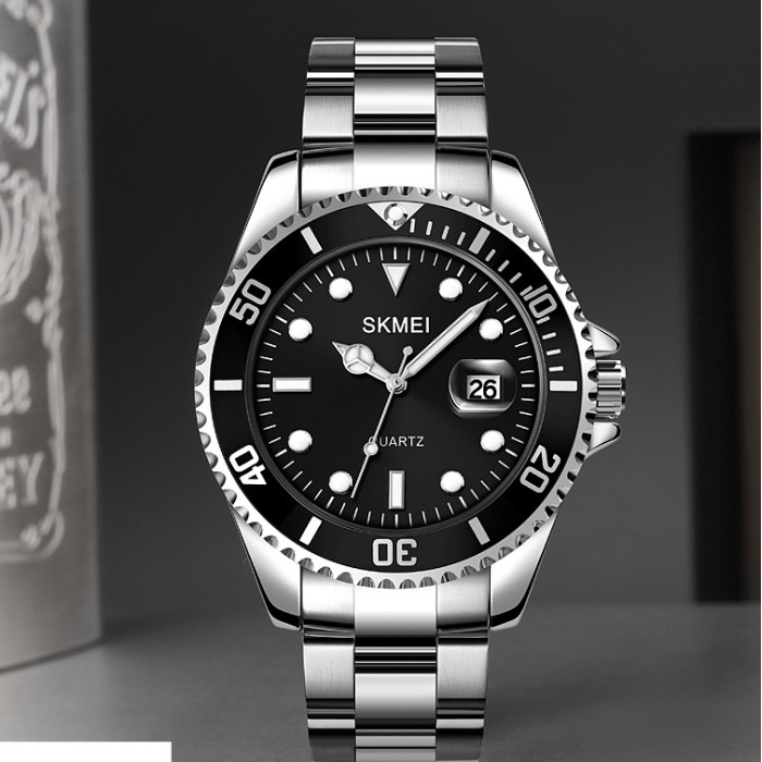 Годинник Skmei 1779SIBK Silver-Black