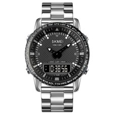 Skmei 1898SIBK Silver-Black SALE