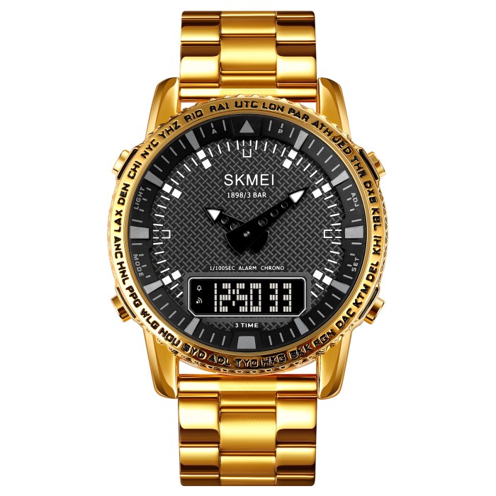 Годинник Skmei 1898GDBK Gold-Black