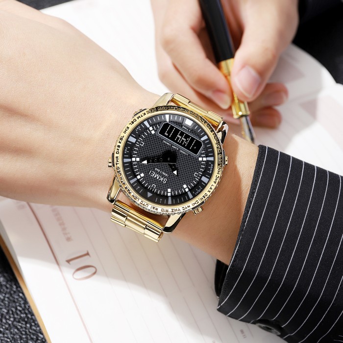 Годинник Skmei 1898GDBK Gold-Black