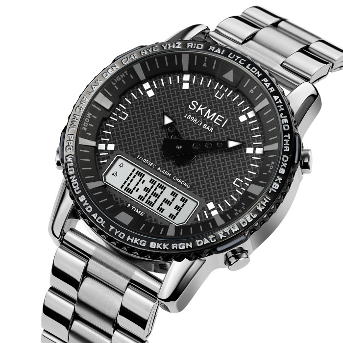 Skmei 1898SIWT Silver-White SALE