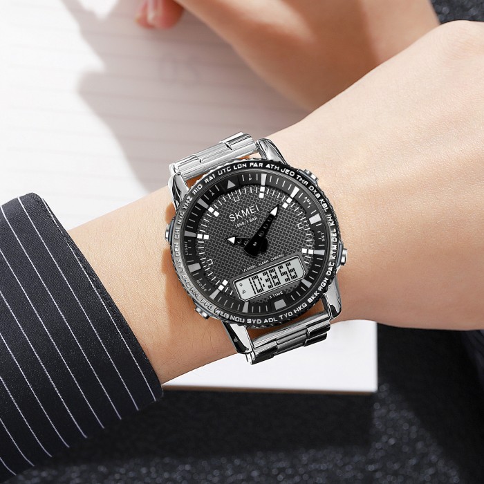 Skmei 1898SIWT Silver-White SALE