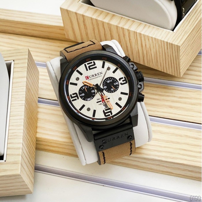 Curren 8314 Khaki-Black