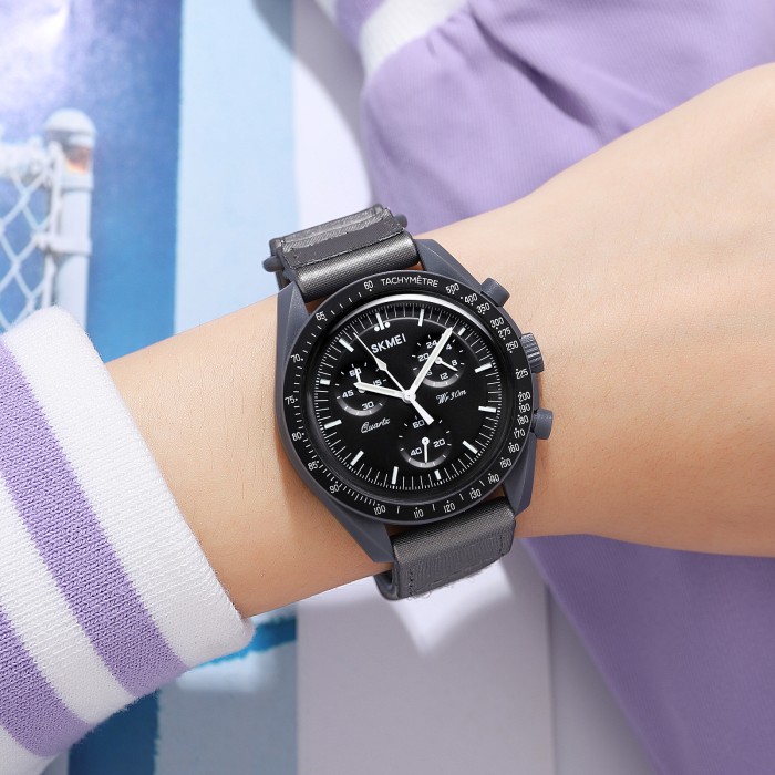 Наручний годинник Skmei 1982DGYSI Dark Grey-Silver