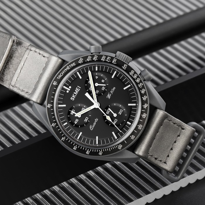 Наручний годинник Skmei 1982DGYSI Dark Grey-Silver