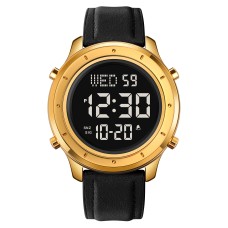 Skmei 1864LGDBK Gold-Black Leather SALE