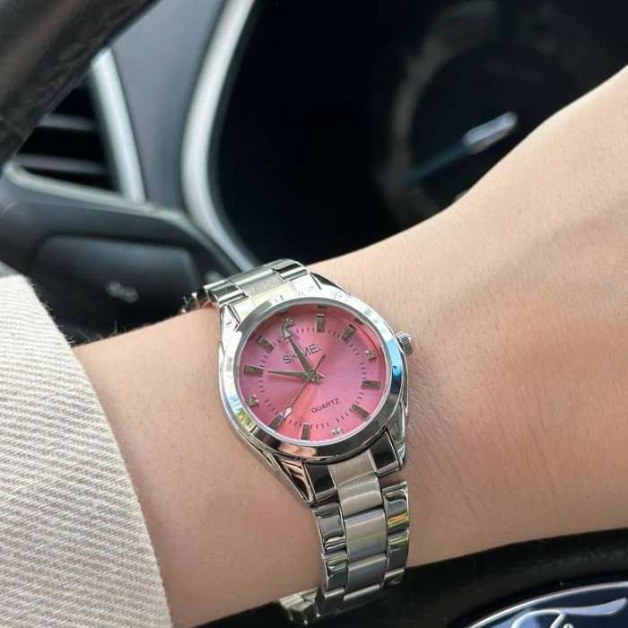 Skmei 1620SIPK Silver-Pink
