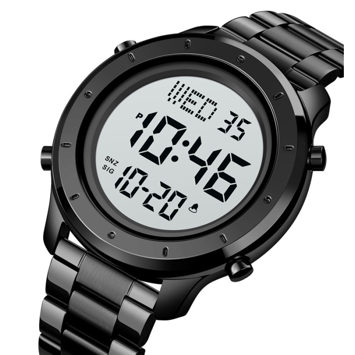 Skmei 1864SBKWT Black-White Steel
