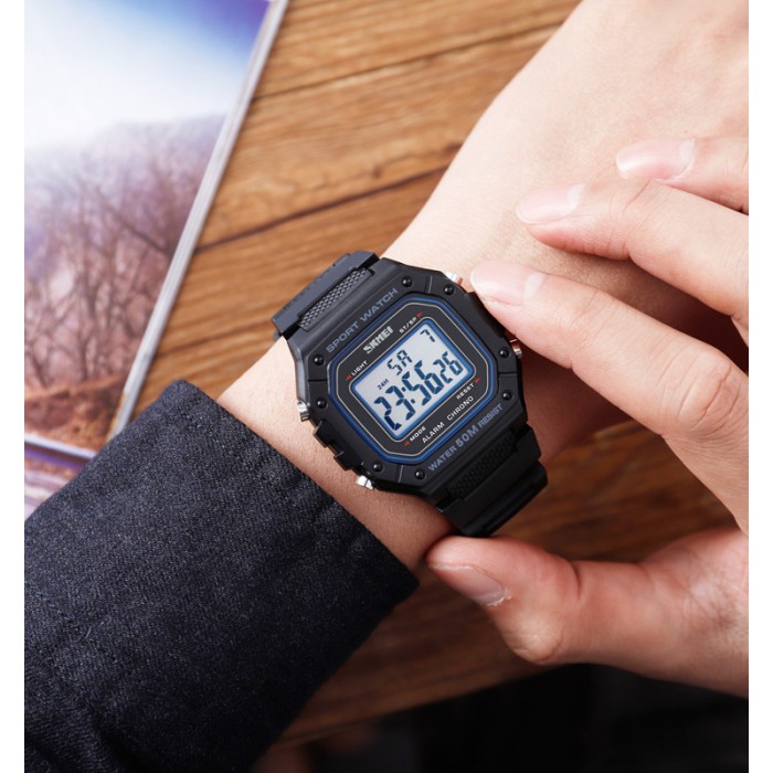 Skmei 1496BKWT Black-White