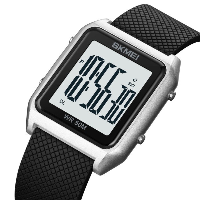 Skmei 1866SIWT Silver- White