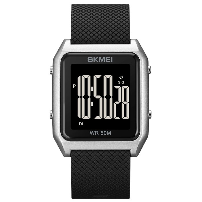 Skmei 1866SIBK Silver-Black