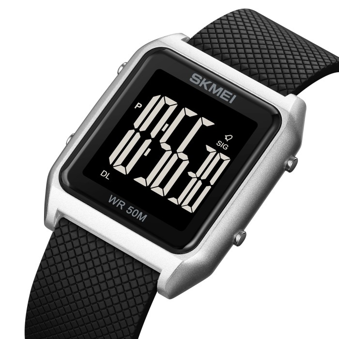 Skmei 1866SIBK Silver-Black