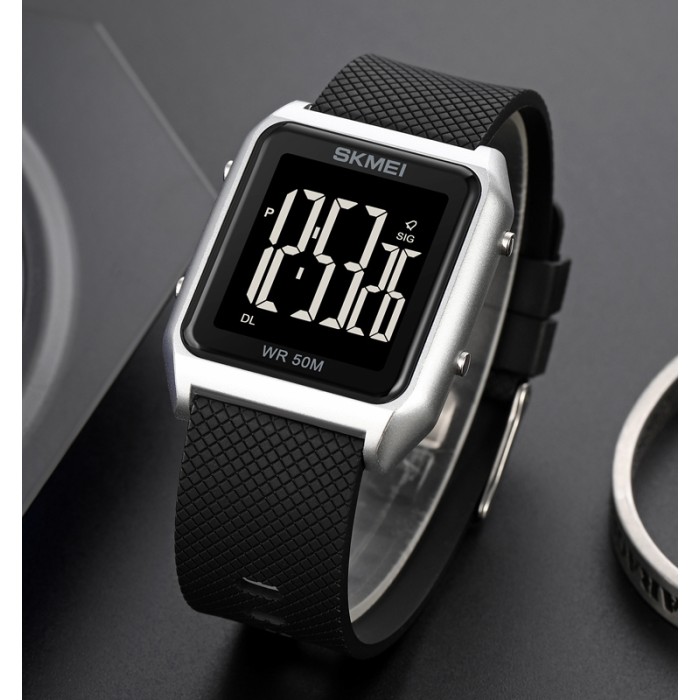 Skmei 1866SIBK Silver-Black