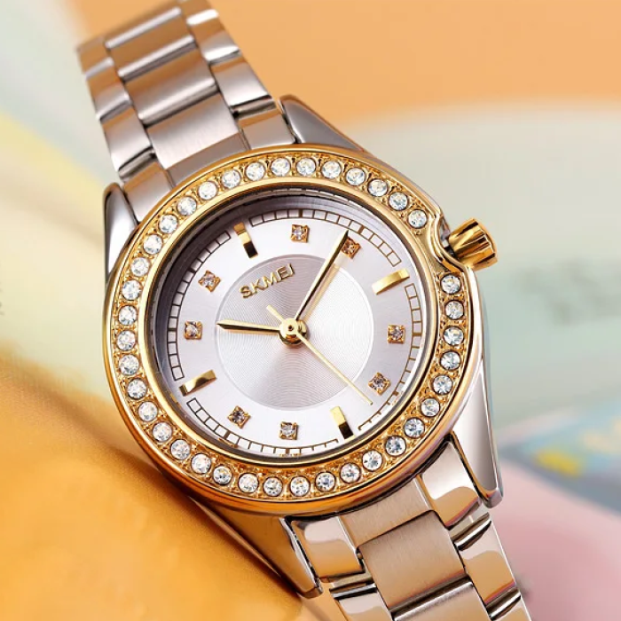 Skmei 1534GDSI Gold-Silver