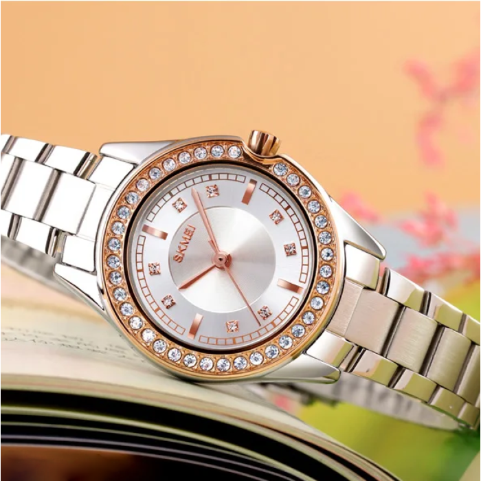 Skmei 1534GDSI Gold-Silver