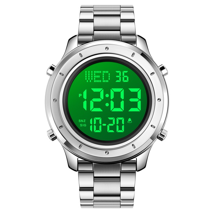 Skmei 1864SSIWT Silver/White Steel