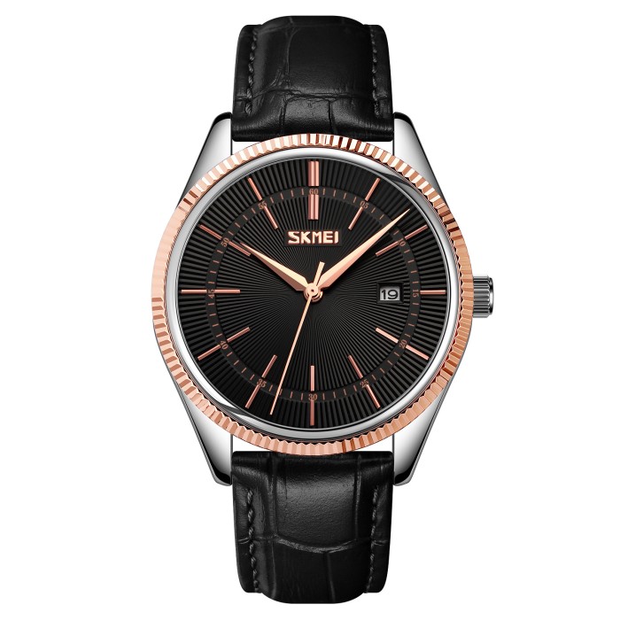 Годинники Skmei 9298TRGBK Rose-Gold Black - стиль для чоловіка