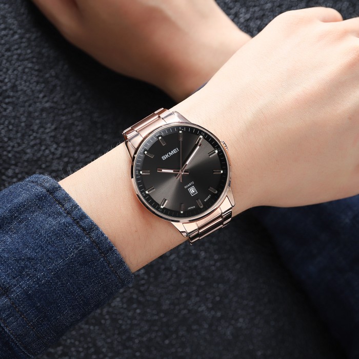 Наручні годинники Skmei 1878RG у кольорі рожевого золота