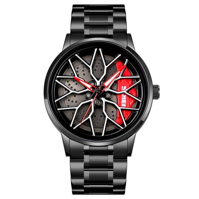 Годинник Skmei 1990D Black Red-Silver – стиль та функціональність