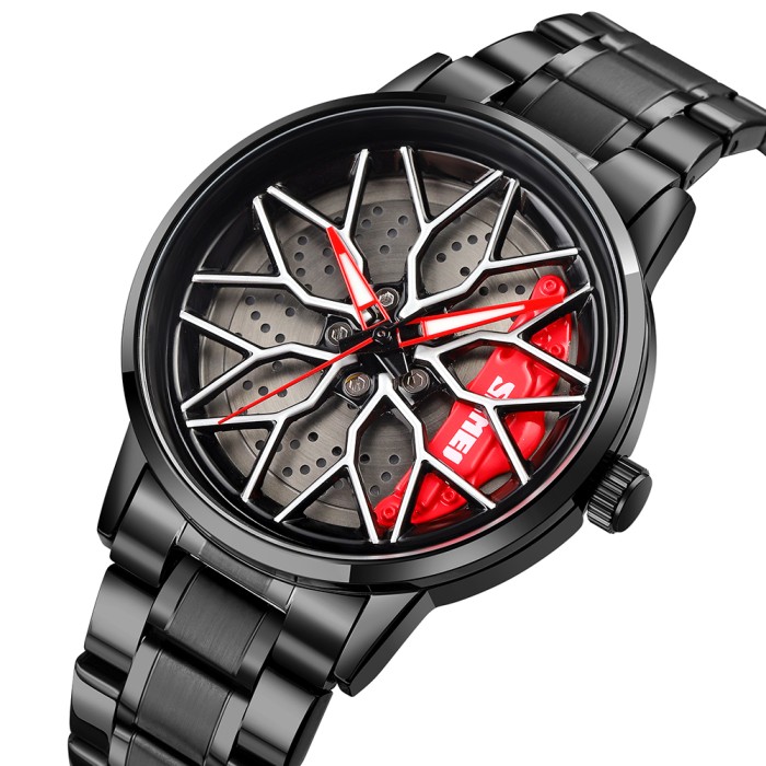 Годинник Skmei 1990D Black Red-Silver – стиль та функціональність