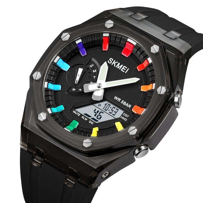 Skmei 2100BKWT Black-White SALE