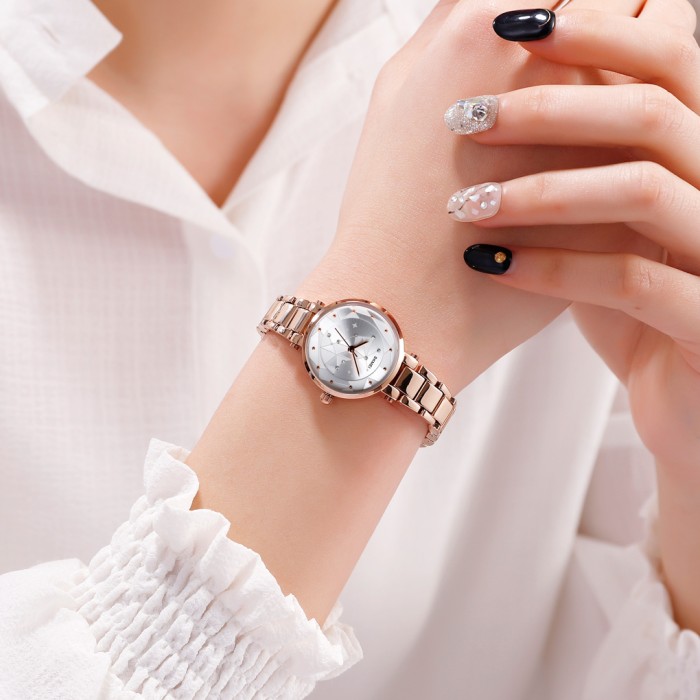 Наручний годинник Skmei 1411RG Рожеве золото