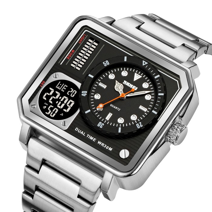 Skmei 2025SI Silver SALE