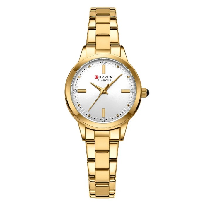 Curren 9094 Gold-White