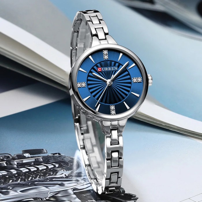 Curren 9097L Silver-Blue