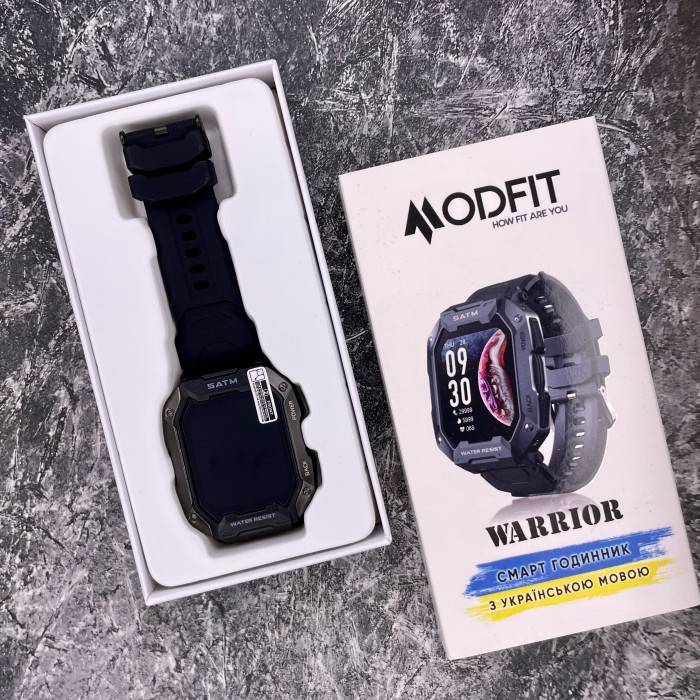 Смарт годинник Modfit Warrior All Black