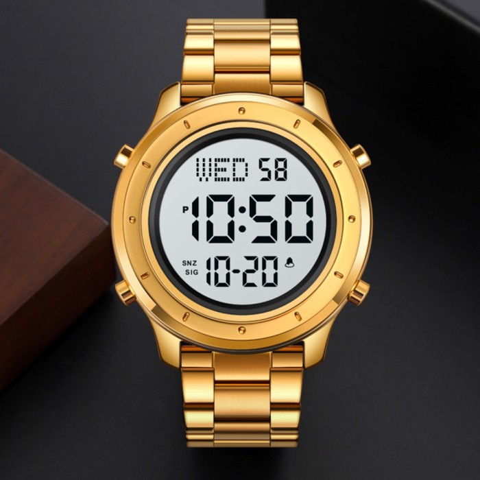 Наручний годинник Skmei 1864SGDWT Gold-White Steel