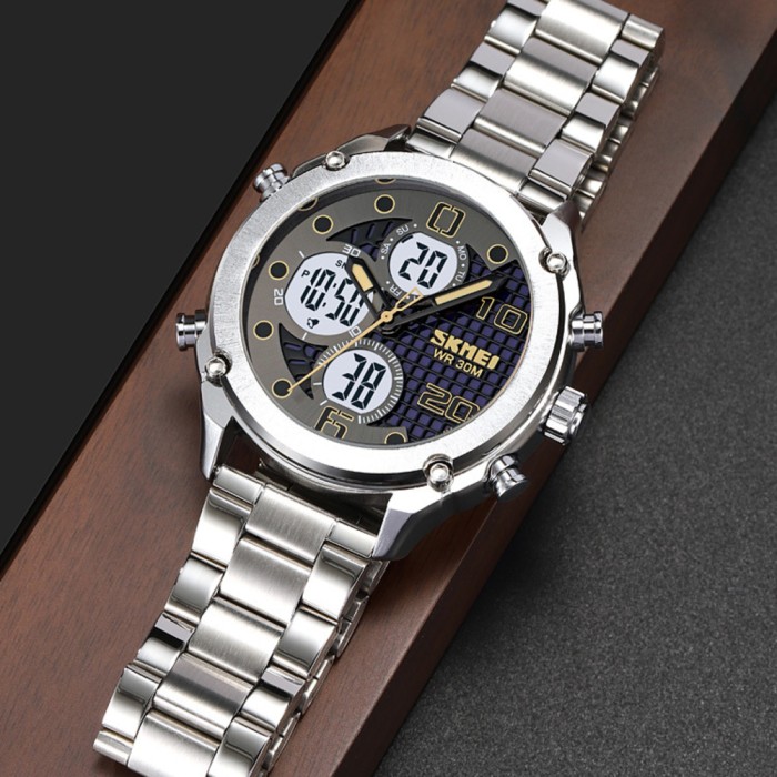 Skmei 1975SSIWT Silver-White Steel