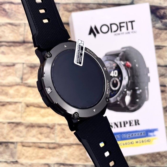 Смарт годинник Modfit Sniper All Black 36 мм