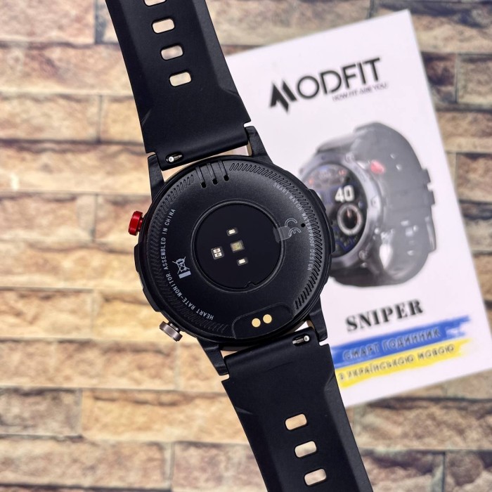 Смарт годинник Modfit Sniper All Black 36 мм