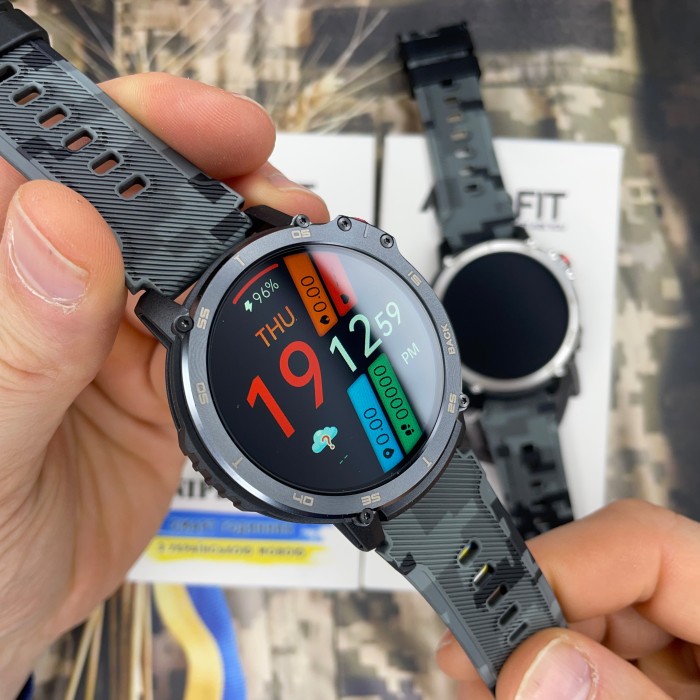 Смарт годинник Modfit Sniper Pro All Black 41 мм