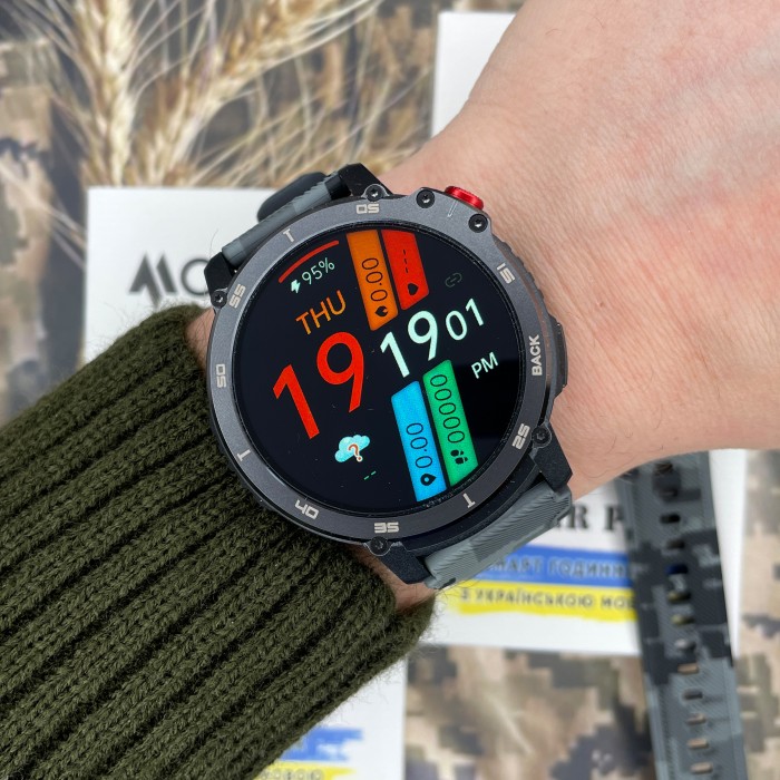 Смарт годинник Modfit Sniper Pro All Black 41 мм