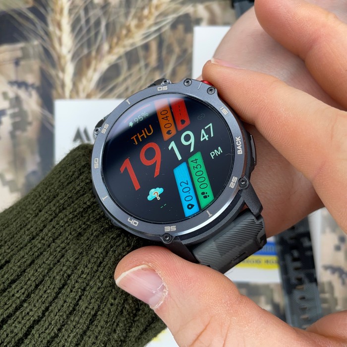 Смарт годинник Modfit Sniper Pro All Black 41 мм