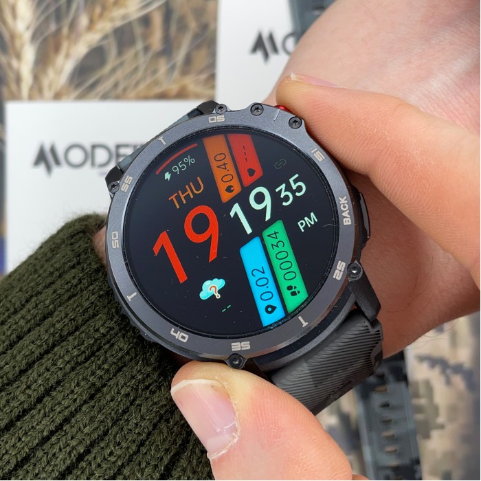 Смарт годинник Modfit Sniper Pro All Black 41 мм