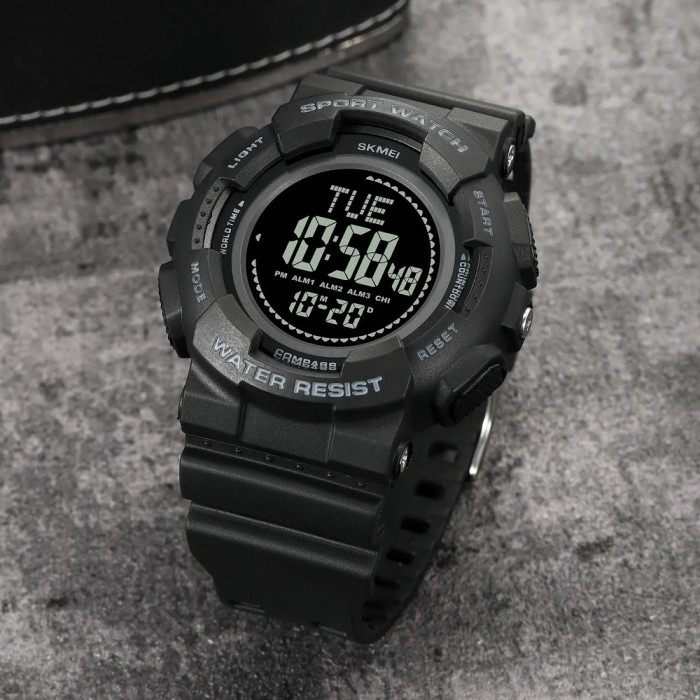 Skmei 2077BK Black+Compass