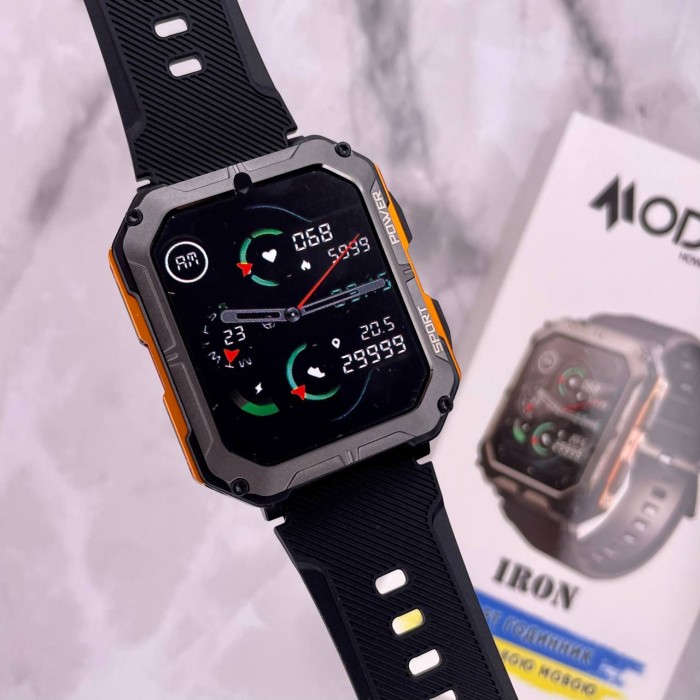 Смарт годинник Modfit Iron Black-Orange