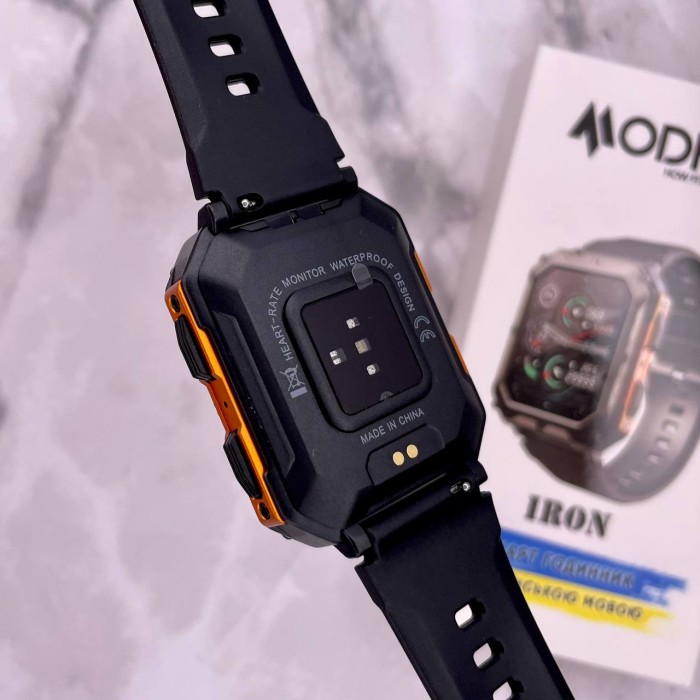 Смарт годинник Modfit Iron Black-Orange