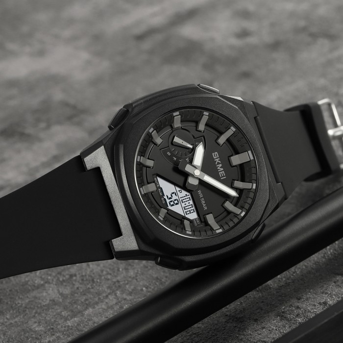 Skmei 2091BKGYWT Black-Grey White SALE