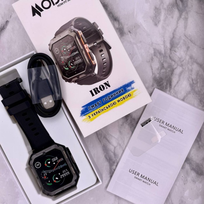 Смарт годинник Modfit Iron All Black