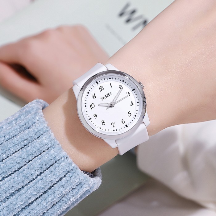 Наручні годинники Skmei 2008WT-AC White Numbers