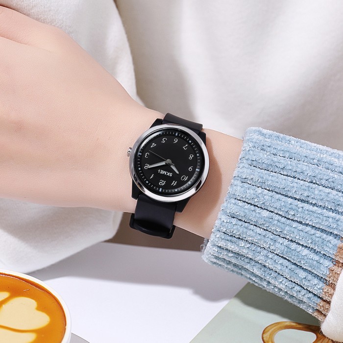 Skmei 2008BK-AC Black Numbers