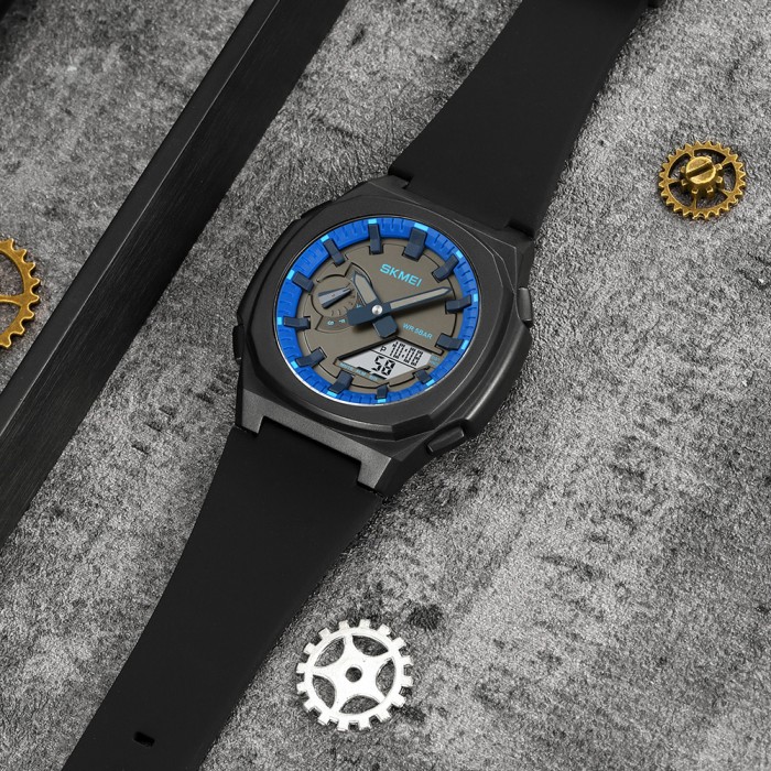 Skmei 2091BKBUWT Black-Blue-White SALE