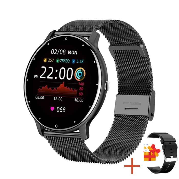 Смарт годинник Modfit Business All Black Mesh 41 мм