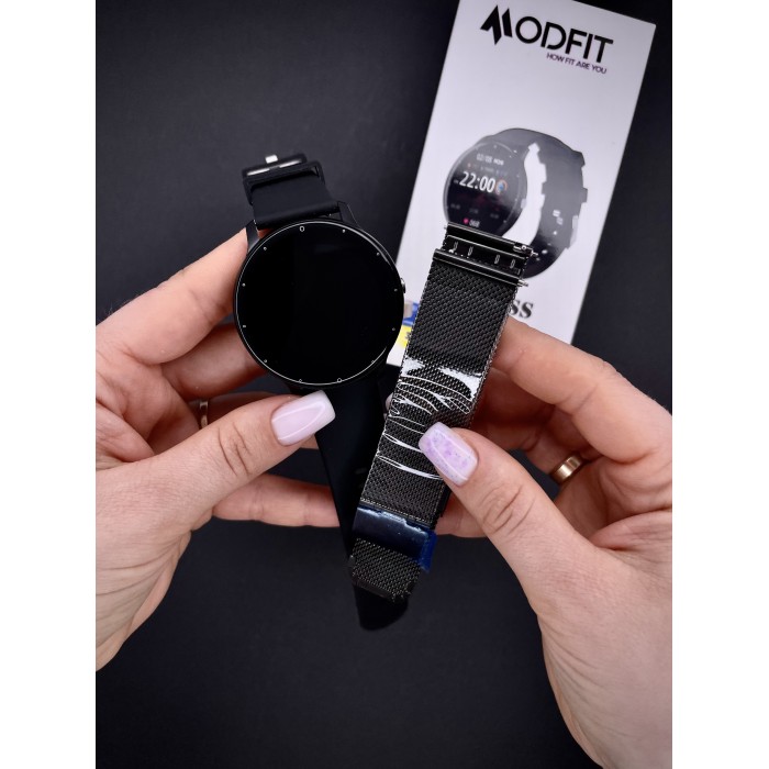 Смарт годинник Modfit Business All Black Mesh 41 мм