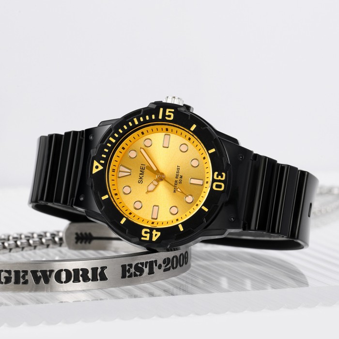 Skmei 2012BKGD Black-Gold SALE